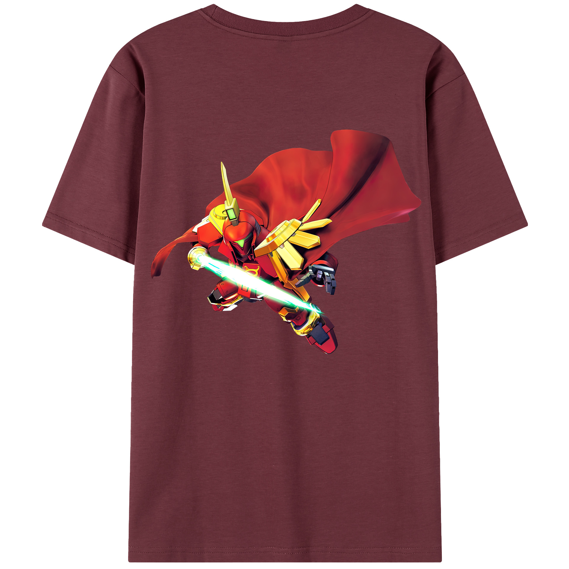 （画像用） 機動戦士ガンダム Mobile Suit Gundam 綿100％半袖Tシャツ（背面プリント）